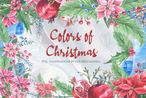 Colors of Christmas. Large Set: A Fresh Take on Holiday Traditions