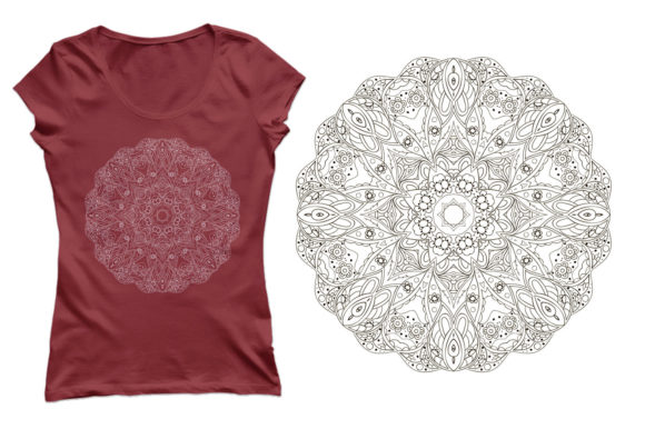 Discover the Beauty of Mandala. Round Oriental Pattern