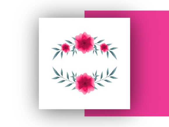 Flower Elements Sublimation Designs