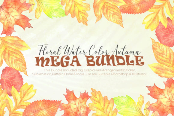 Unlock Your Creative Potential with the Autumn Flower Watercolor Bundle