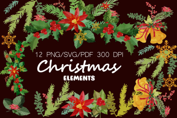 Watercolor Christmas Winter Wreath: A Unique and Versatile Holiday Design